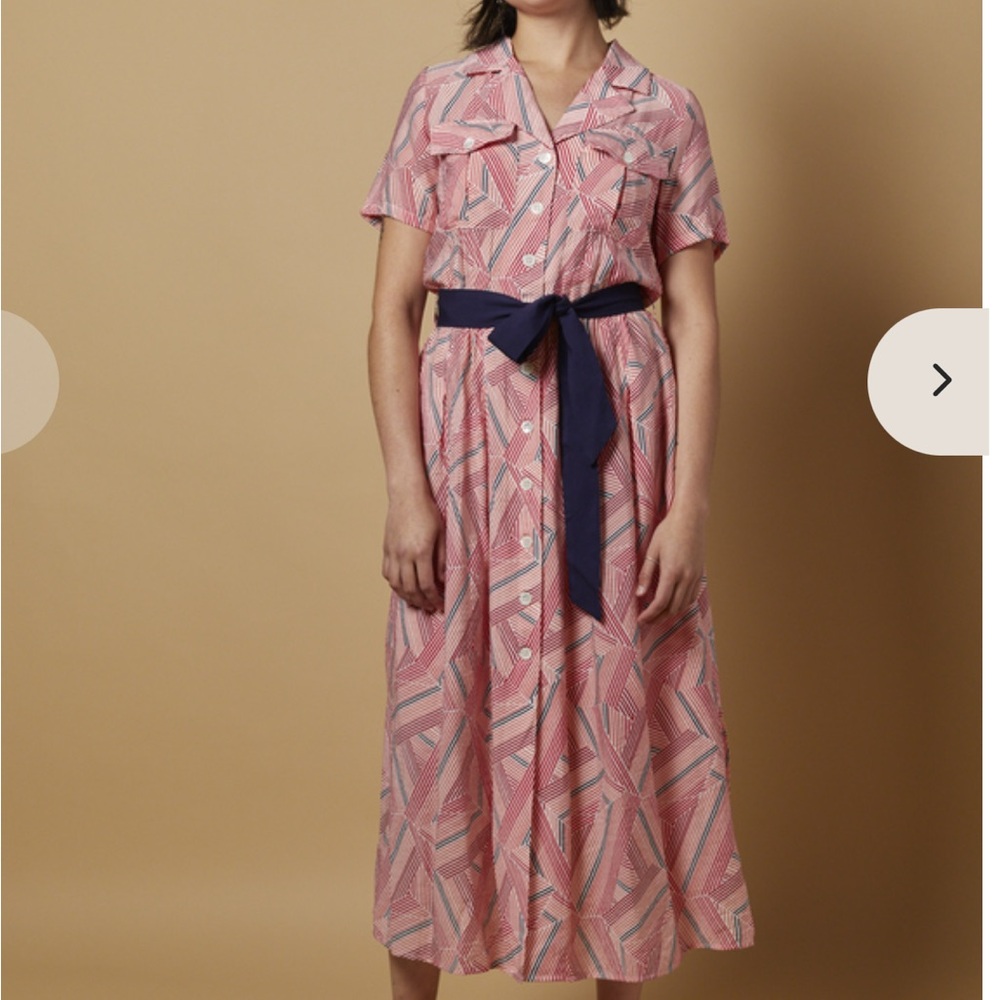 FRNCH Anaita shirt mid‎ dress